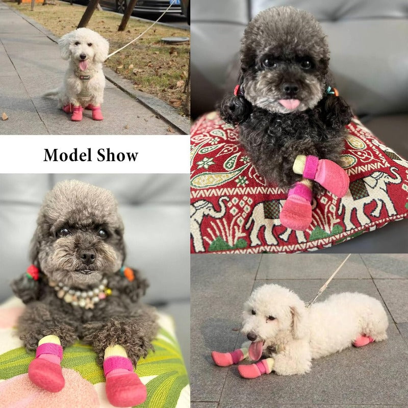Waterproof Knit Dog Booties