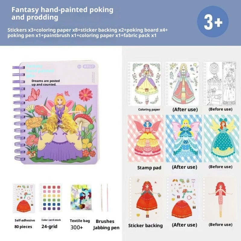 Princess Art Activity Book
