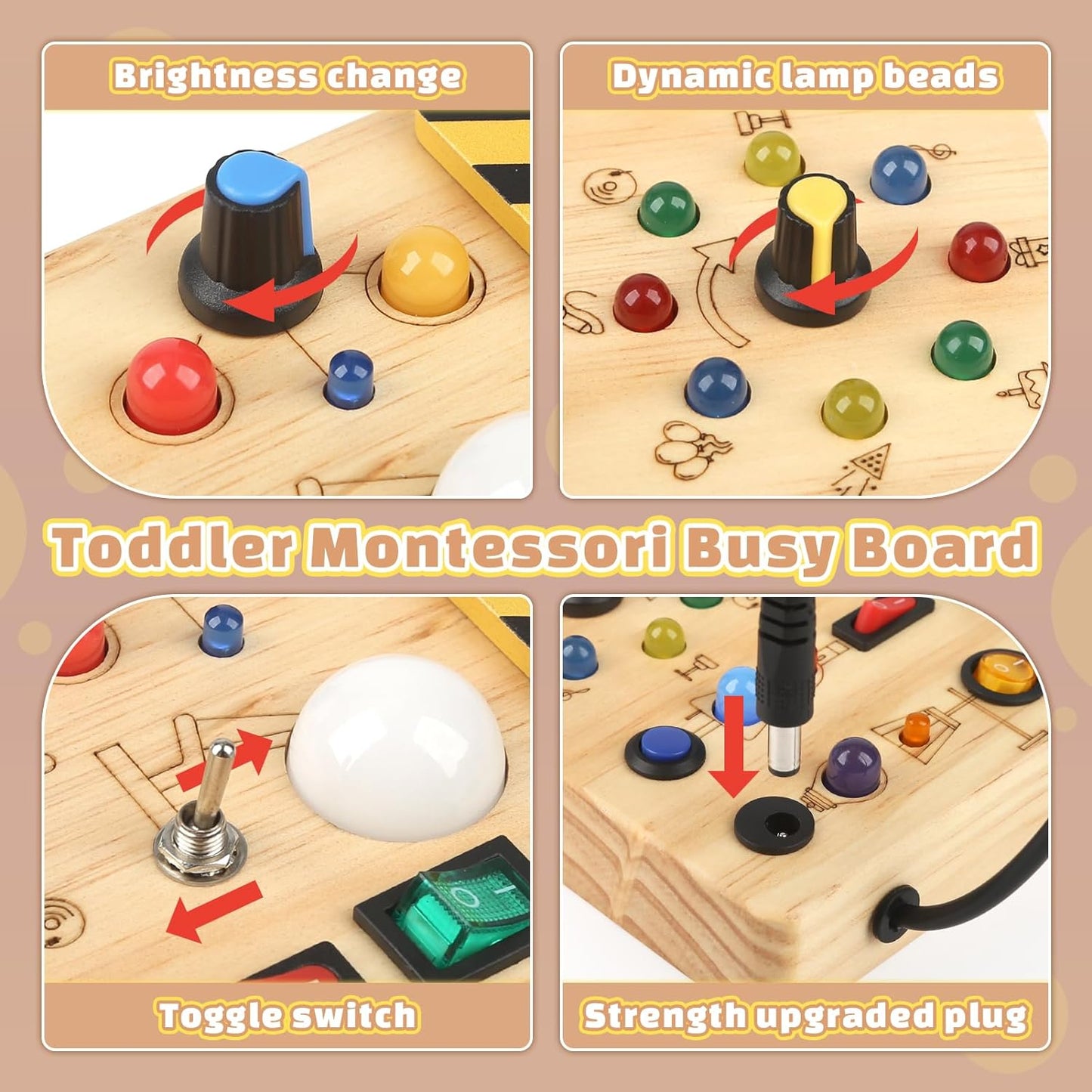 Montessori Busy Board
