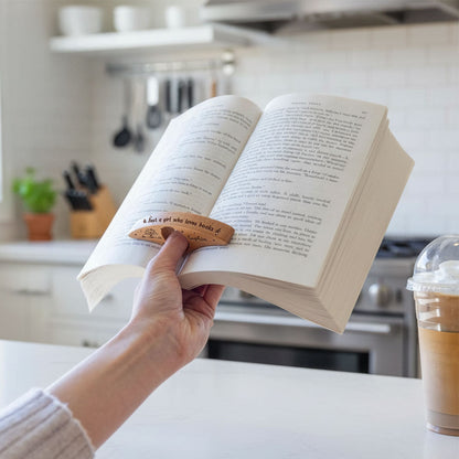 Just One More Page - Personalized Custom Book Page Holder