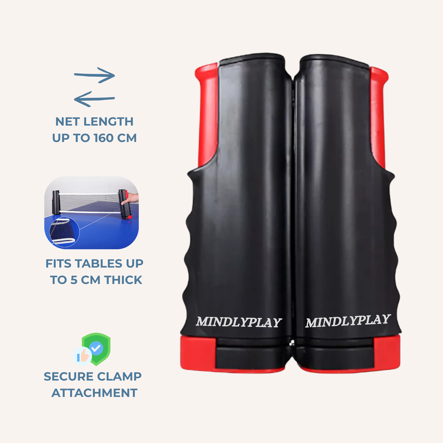 NetFlex Table Tennis Set™