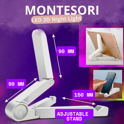 Montessori LED 3D Night Light