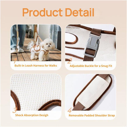 EasyGo Crossbody Pet Carrier Harness