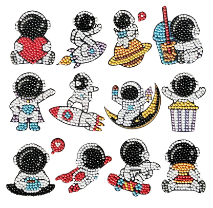 DIY children's free stick cartoon diamond painting