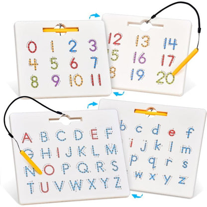 Magnetic Fun Letter & Number Tracing Board