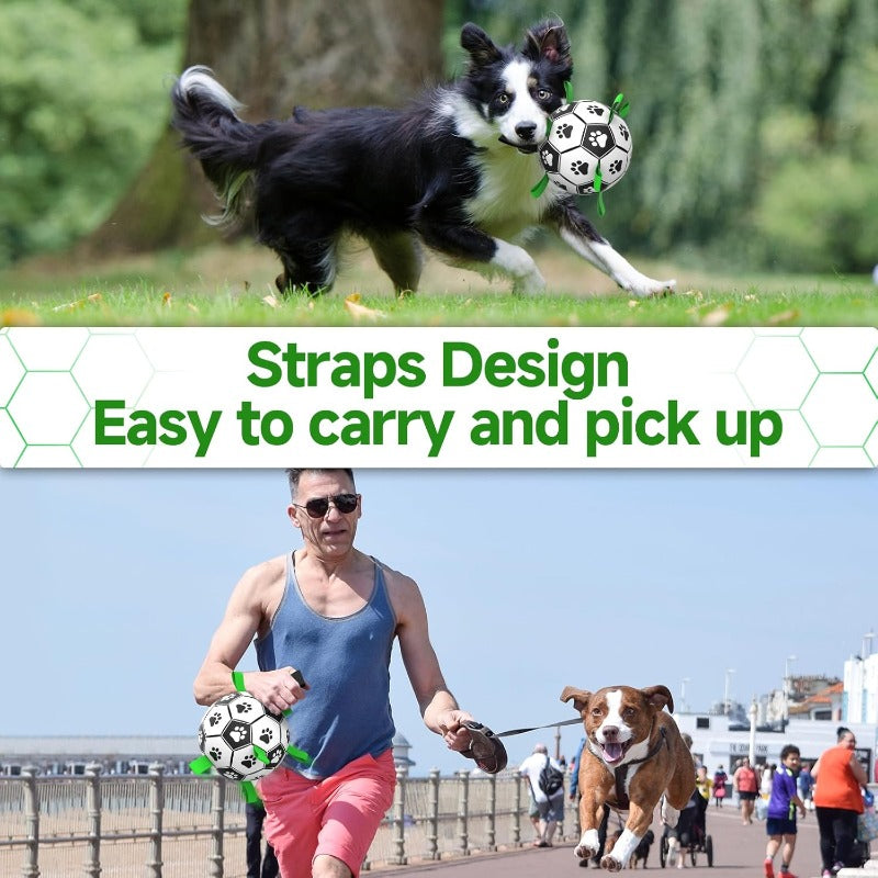 Interactive Floating Dog Soccer Ball