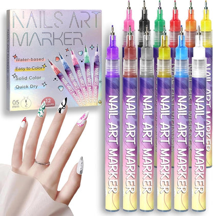 Nail Art Markers Set