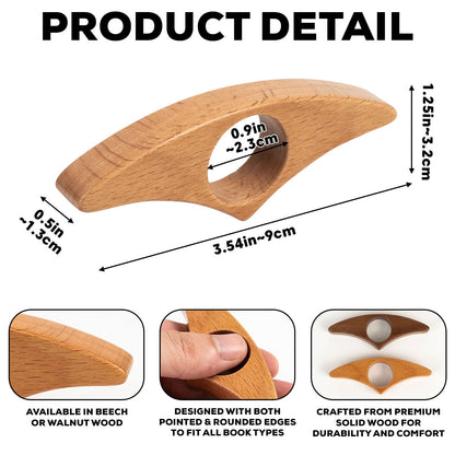 Just One More Page - Personalized Custom Book Page Holder