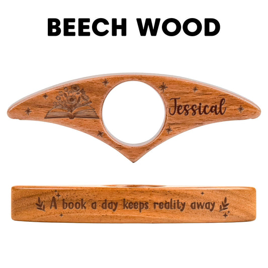 Just One More Page - Personalized Custom Book Page Holder