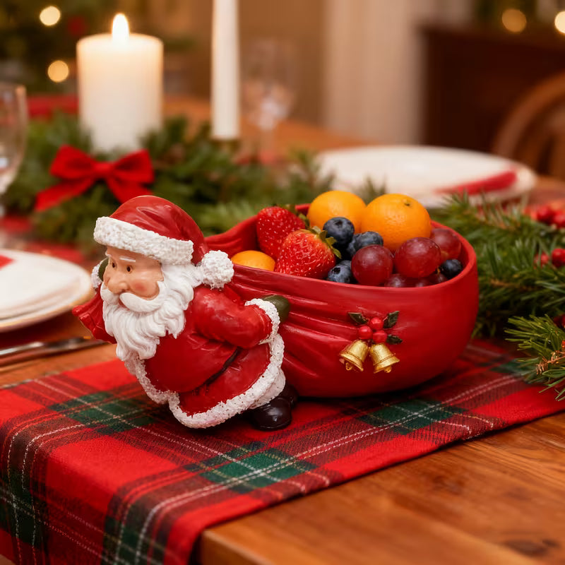 Santa Resin Bowl