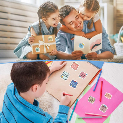 500PCS Motivational Quote Stickers Roll