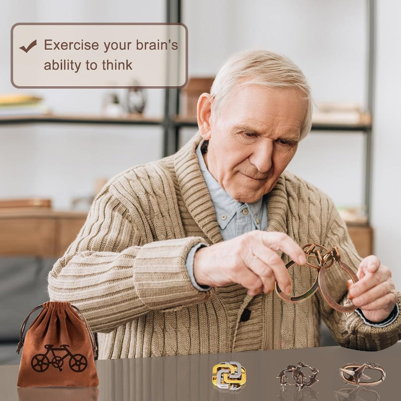 YoPoll Mind-Twist Metal Puzzle Set