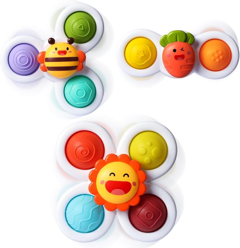 Baby Spinner Suction Toy Set
