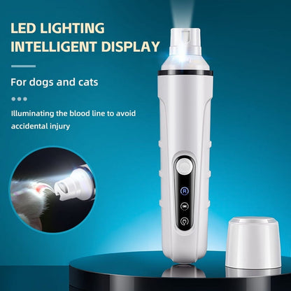 Rechargeable LED Pet Nail Grinder