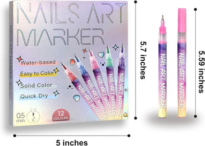 Nail Art Markers Set