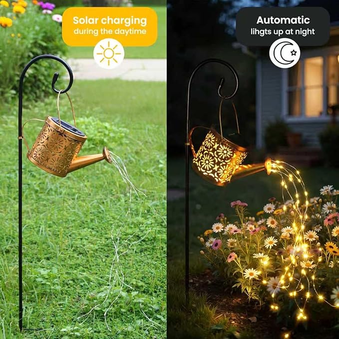 Christmas Solar Kettle Lights
