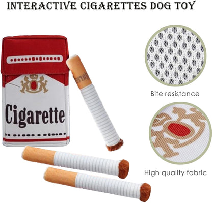 Cuddle Ciggy Plush Cigarette Dog Toy Set