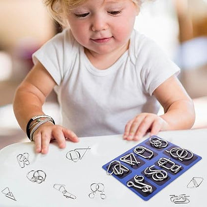 Woyuosn Metal Brain Teaser Puzzles Physics Mind