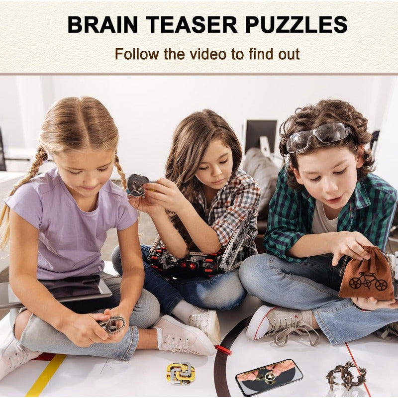 YoPoll Mind-Twist Metal Puzzle Set