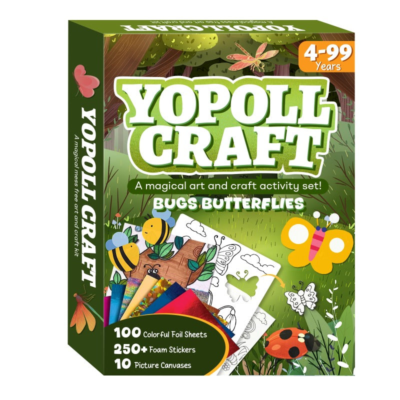YoPoll Foil Art Craft Kits for Kids