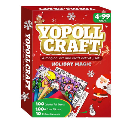 YoPoll Foil Art Craft Kits for Kids