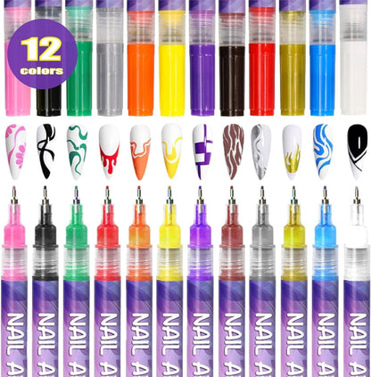 Nail Art Markers Set