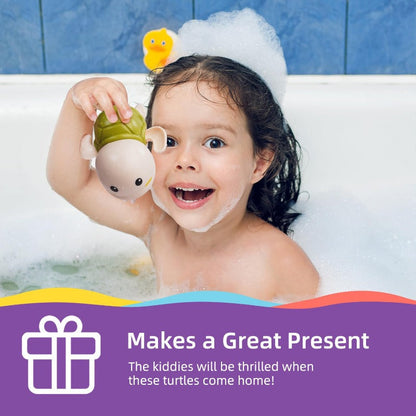 Safe ABS Cute Swimming Wind-Up Toy