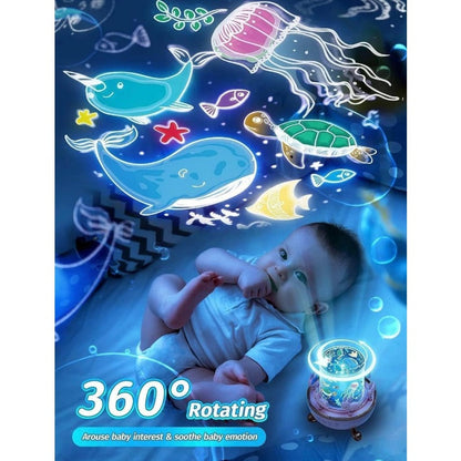 Glowtale Star Projector Baby Night Bluetooth
