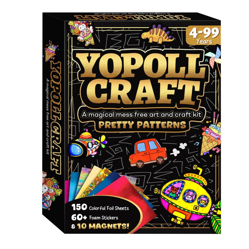 YoPoll Foil Art Craft Kits for Kids