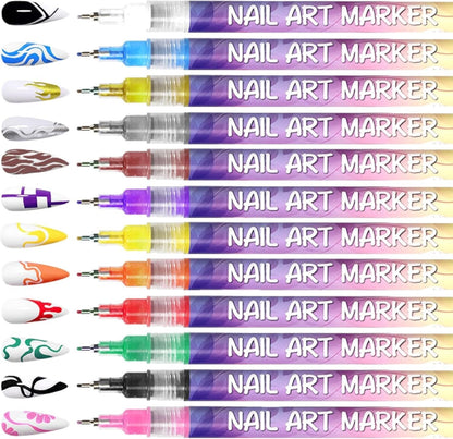 Nail Art Markers Set