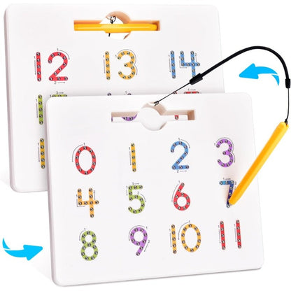 Magnetic Fun Letter & Number Tracing Board