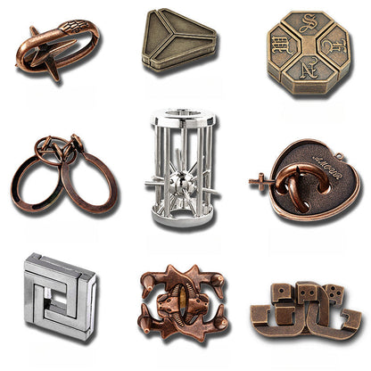 YoPoll Mind-Twist Metal Puzzle Set