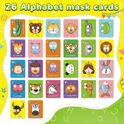 Alphabet Animal Mask Cards