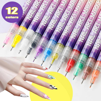 Nail Art Markers Set