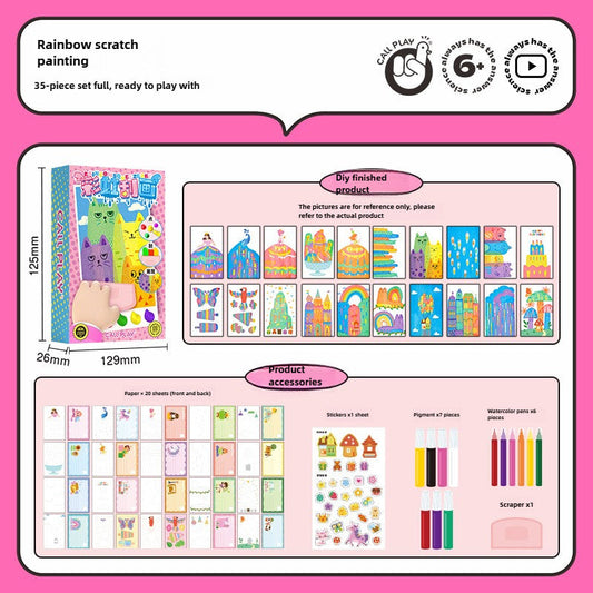 Eptchn Scratch Art for Kids Gift