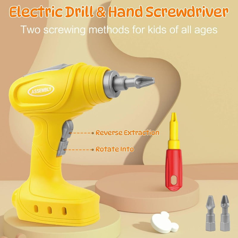 BuildiGear Electric Gear Building Toy Set