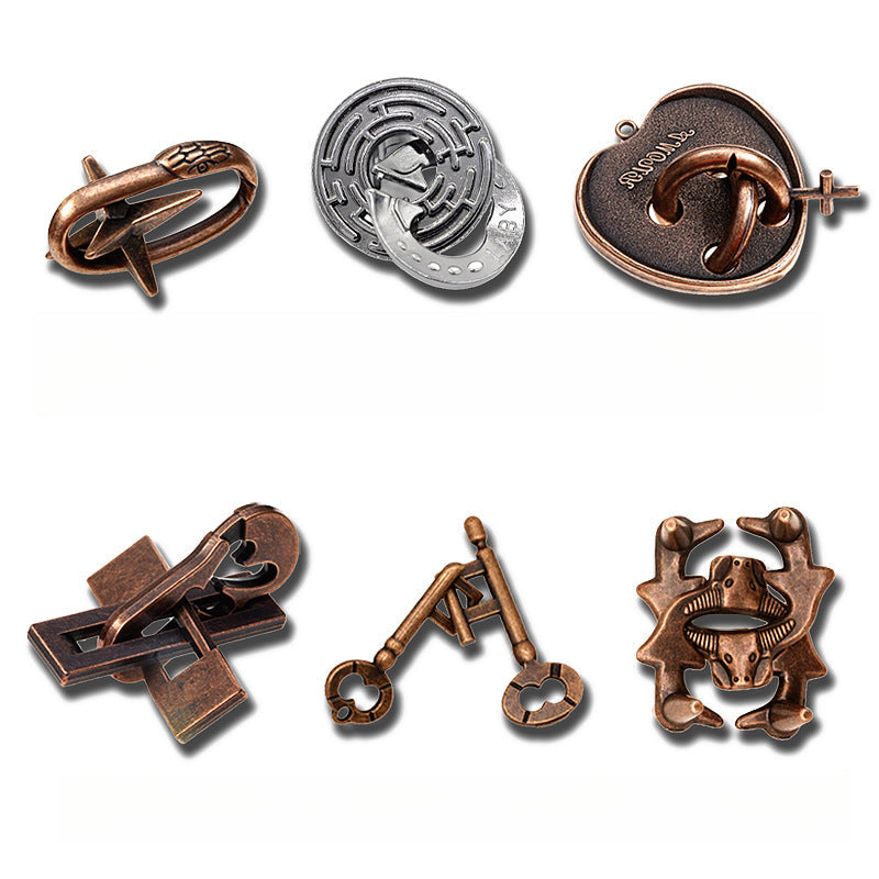 YoPoll Mind-Twist Metal Puzzle Set