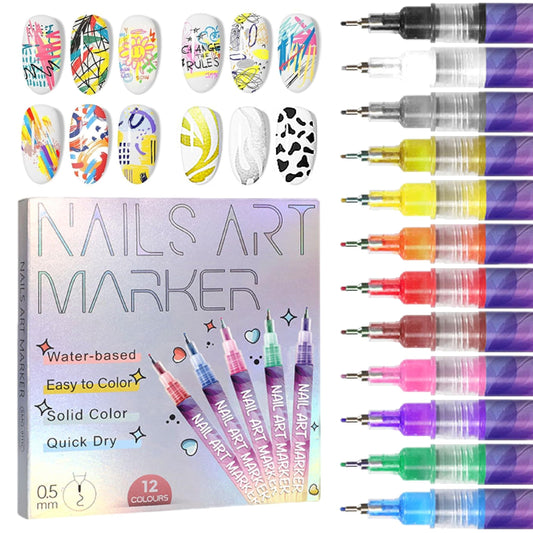 Nail Art Markers Set