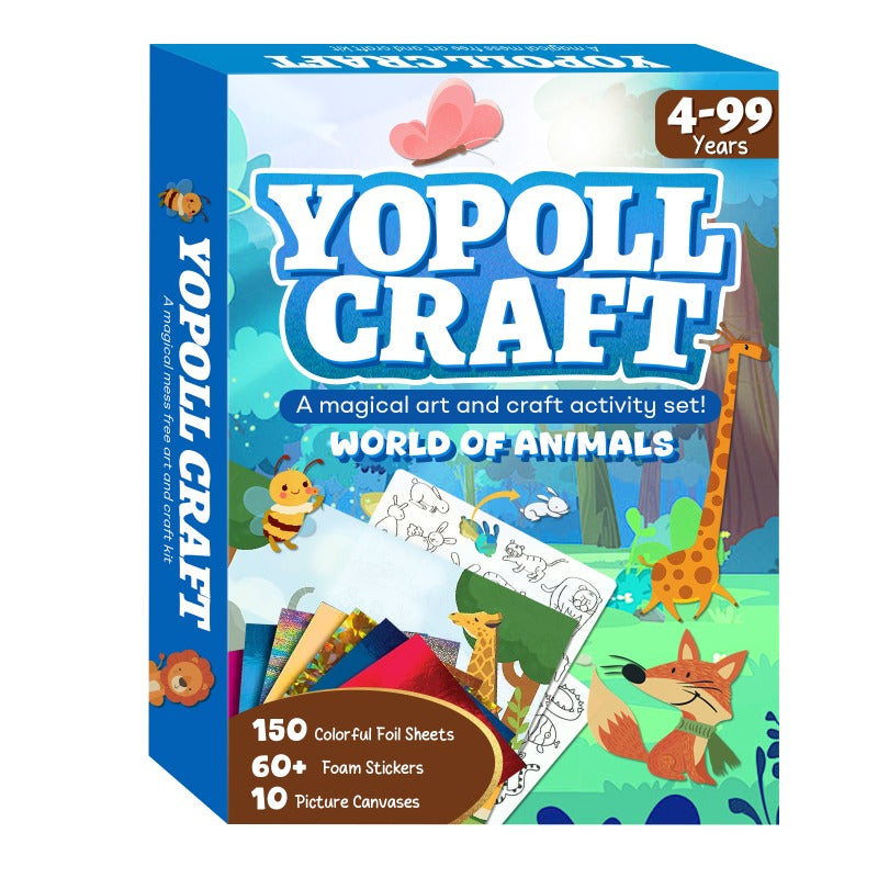 YoPoll Foil Art Craft Kits for Kids