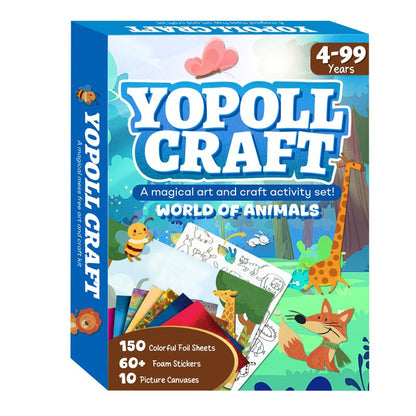 YoPoll Foil Art Craft Kits for Kids