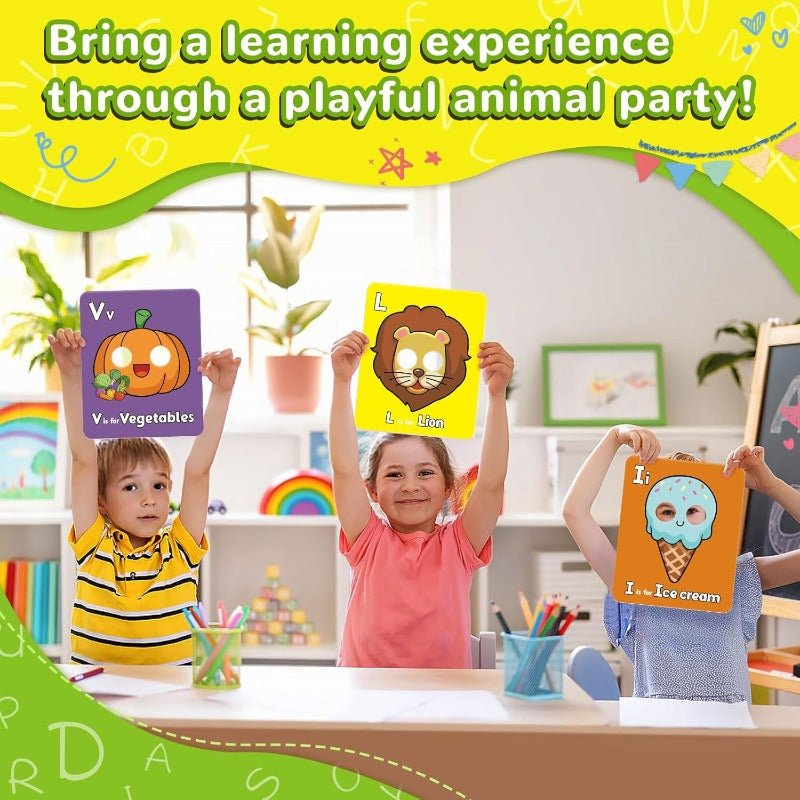 Alphabet Animal Mask Cards