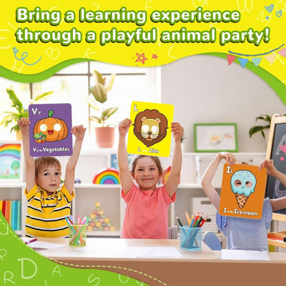 Alphabet Animal Mask Cards