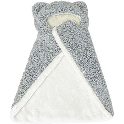 Bear-Ear Pet Cloak Blanket