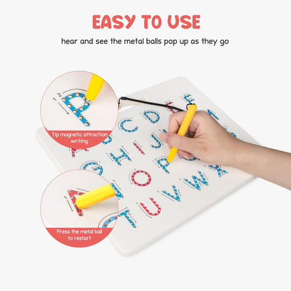 Magnetic Fun Letter & Number Tracing Board