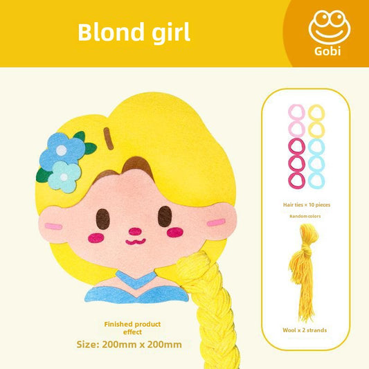 Creative Cartoon Hair Braiding Set for Kids